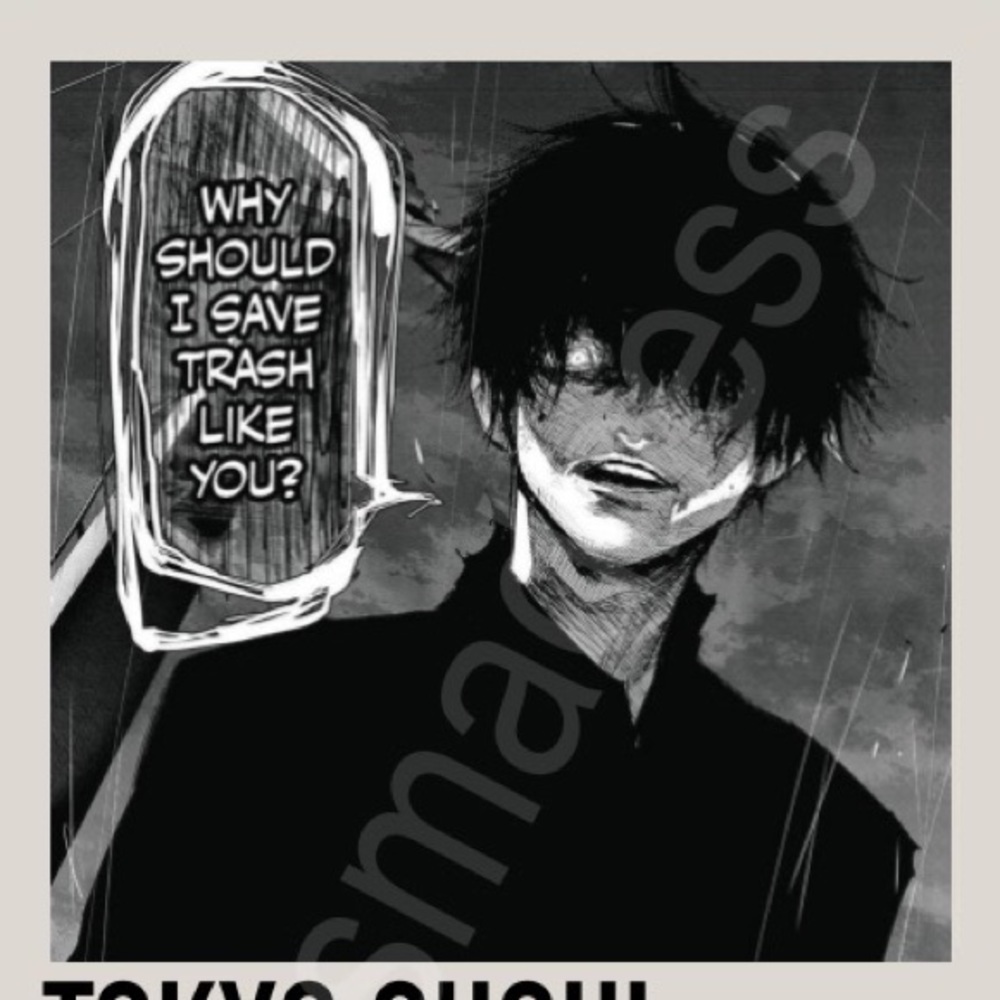 Tokyo Ghoul Manga Keychain